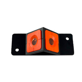 Dual Retro Reflective Mini Prism Angle Target For Railway Track Surveying