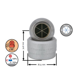 33mm Base with Magnet for 30mm Spheres