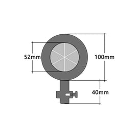 100mm Scanner Sphere with Prism, with Standard Leica Mount