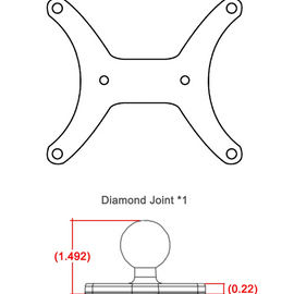 Field Controller Bracket with Pole Clamp