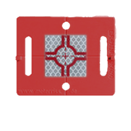 Retro Reflective Survey Target w/Target Reflector (30mm x 30mm) (100pcs)