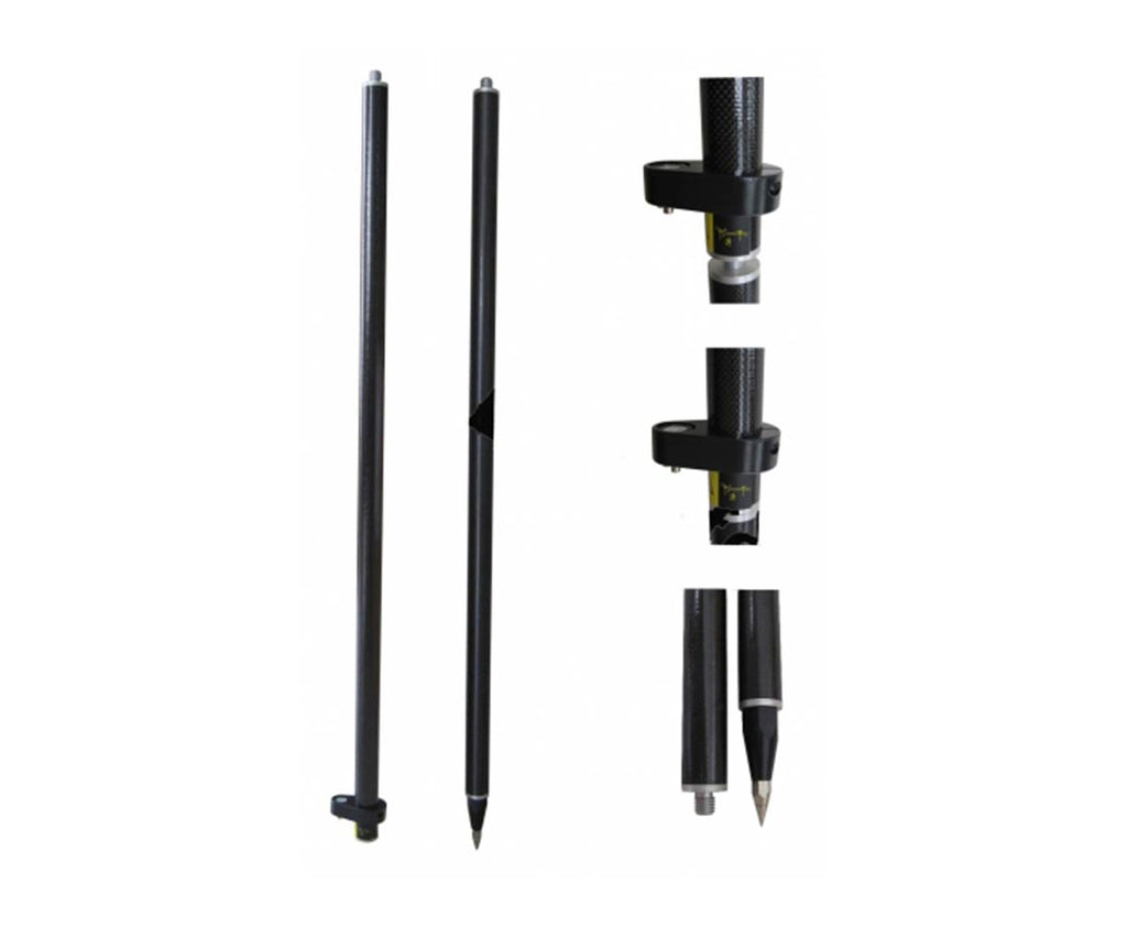 Fixed 2m Carbon Fiber Rover Rod with Vial – Survey Pro USA