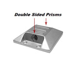 Dual/Double Road Prism, Heavy Duty All Metal Cast Aluminum Road Monitoring Prism for Robotic Total Station (AMTS)