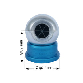 Ball Prism Base - 40mm Diameter, for Ball Prism 1.5“ (38.1mm) Diameter
