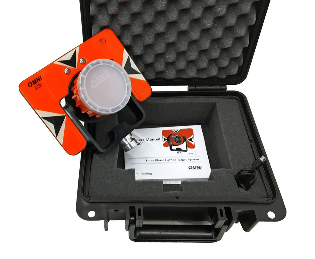 Three Phase Lighted Target Prism System – Survey Pro USA