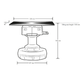 Scanner and Lidar Target RSL-X93M