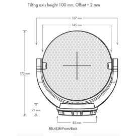 RSL452M Laser Scanner Target
