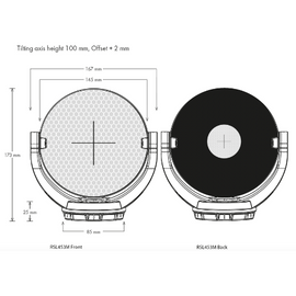 RSL453M Laser Scanner Target
