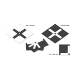 Foldable Ground Control Targets RSL512XL (5 pack)