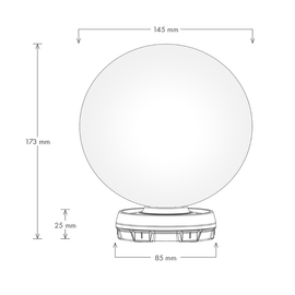 Magnetic Laser Scanner Sphere RSLB10M