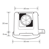 Magnetic Prism for Track Monitoring RSMP380M (Pack of 10 Units)