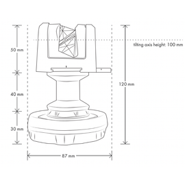 RSMP495M 220 Degree Mini Prism