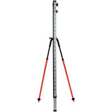 Seco Bipod for Leveling Rod/Barcode Rod/Grade Rod Flo Orange 5217-21-FOR