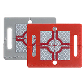 Retro Reflective Survey Target (40mm x 40mm) (100pcs) – Survey Pro USA
