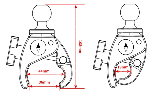 Field Controller Bracket with Pole Clamp – Survey Pro USA